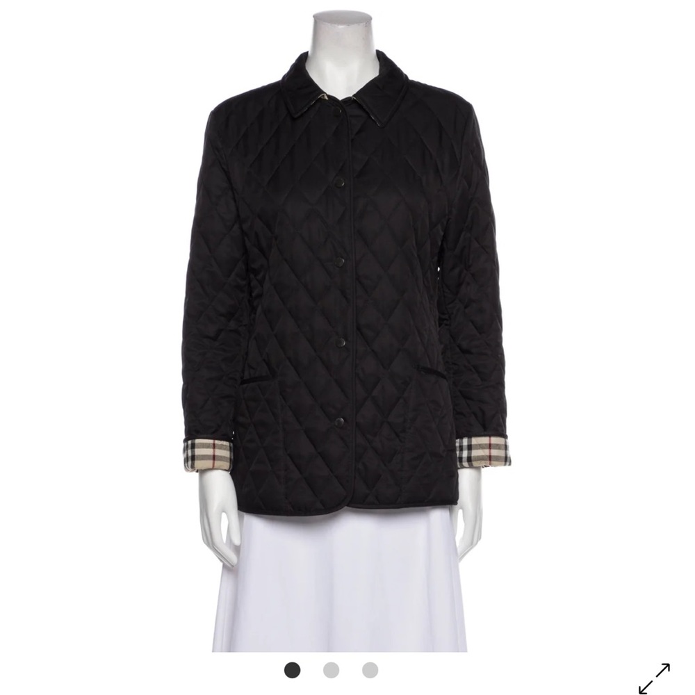 Burberry quilted jacket size XS
